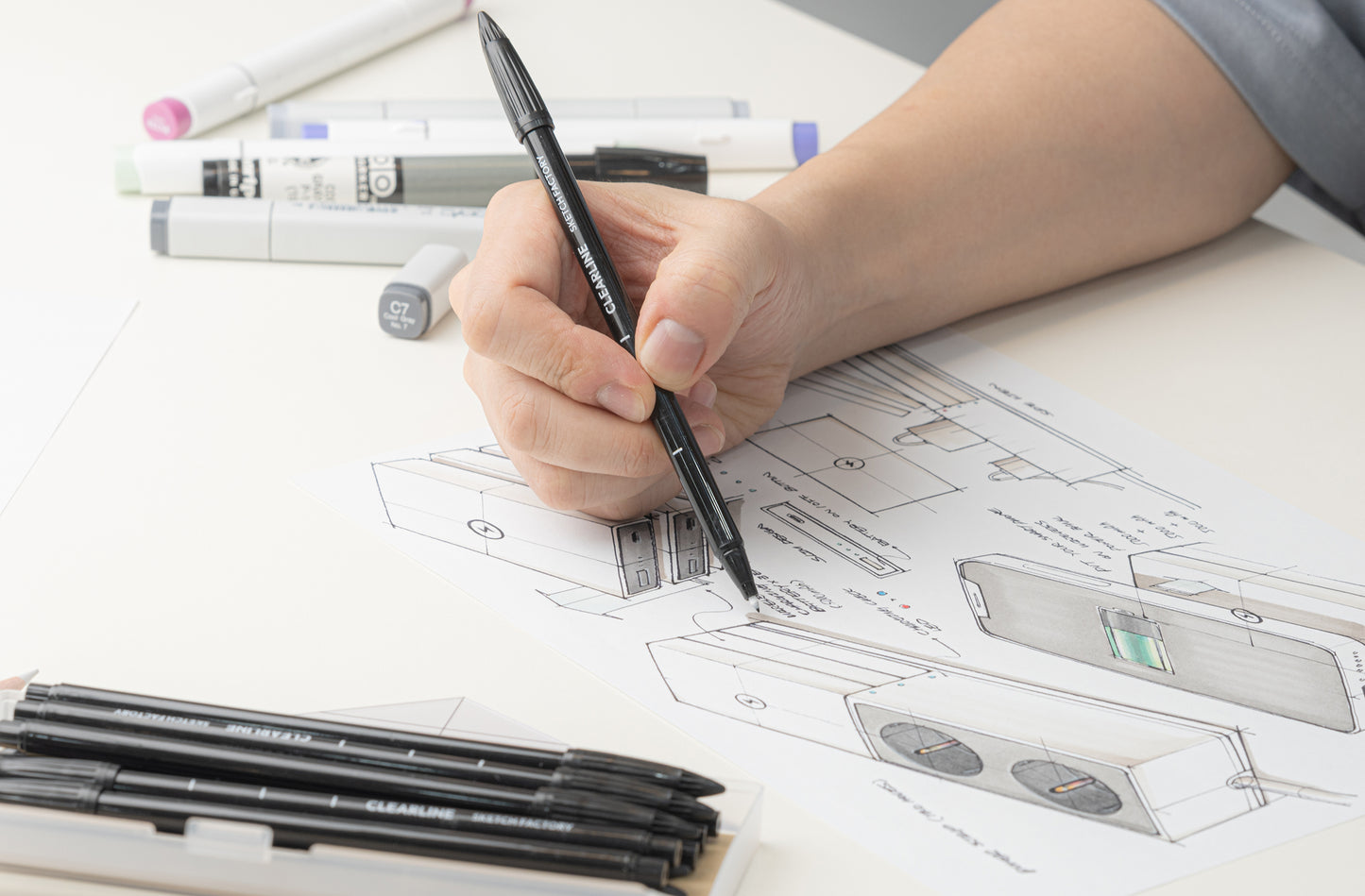 CLEARLINE Pen Set (12pcs)